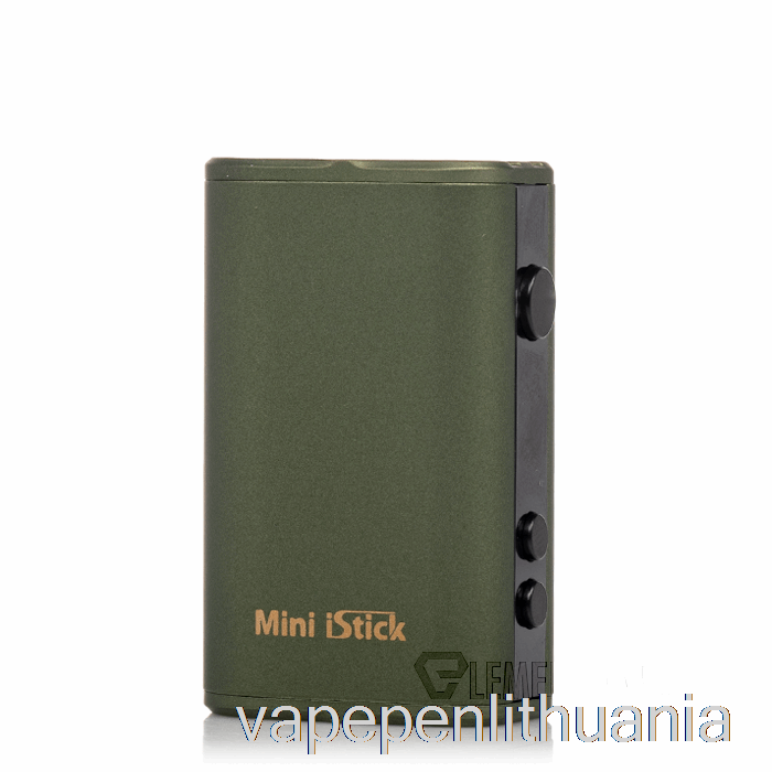 Eleaf Istick Mini 20w Box Mod Tamsiai žalias Vape Skystis